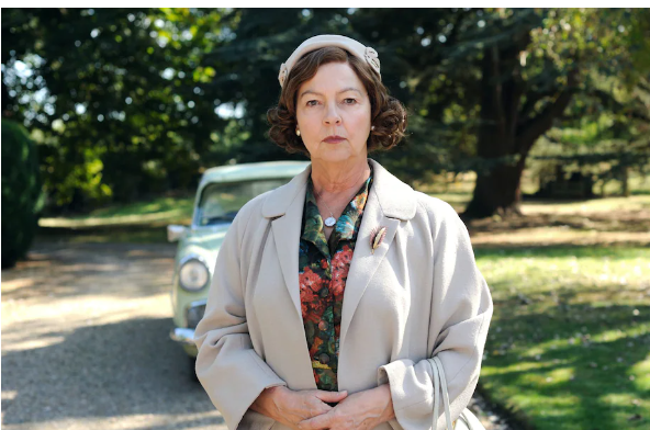 Grantchester's Tessa Peake Jones personifies the role of Miss Chapman in a breathtaking photo shoot.